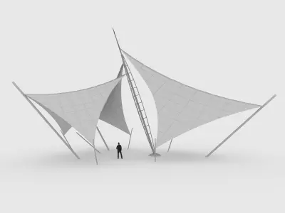 Membrane Tensile 3 3D model