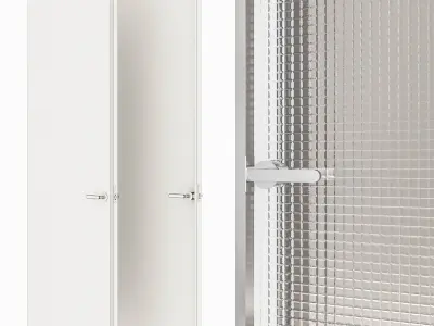     Aladin Swing Mono door by Glas Italia  3D model