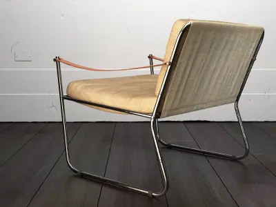 Vintage Danish Lounge Chair 3D model