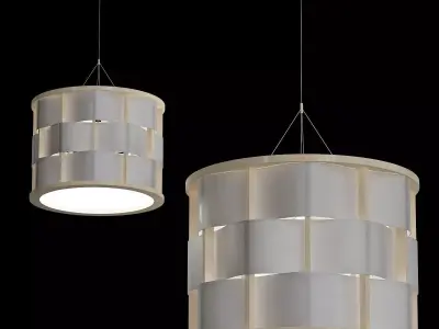 WEAVE drum pendant light 3D model