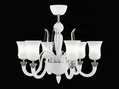 804060 Petalo Lightstar Chandelier 3D model