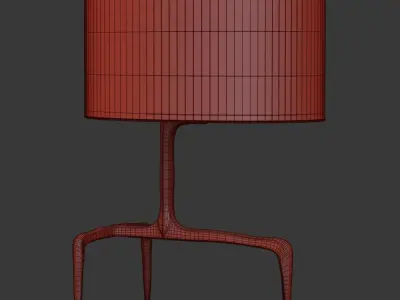 Braque Table Lamp by CTO Lighting 3D model