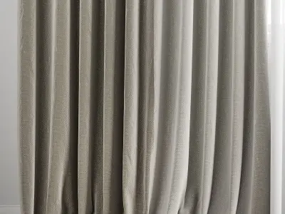 Curtain 387 3D model