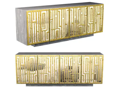 Alverton Entertainment Console 379-870 3D model