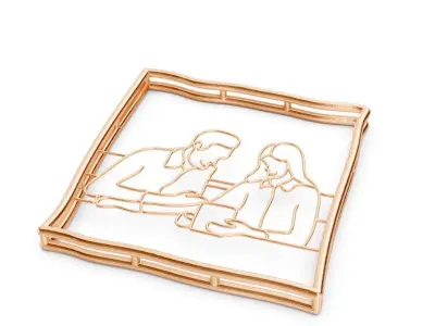 love Window 3D print model