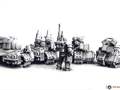 Tempestas Support Platform 3D print model