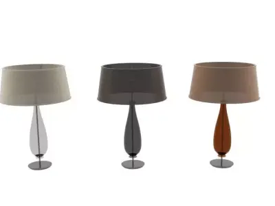  Penta New Classic Table Light 02  Low-poly 3D model