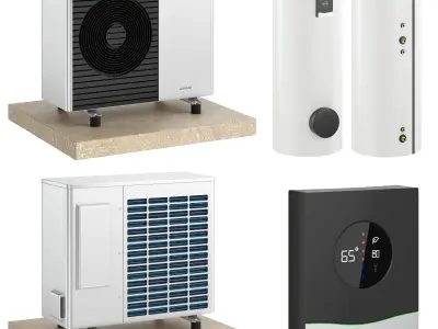 Vaillant home heating kit 3D model