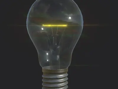 Light Bulb Free 3D model