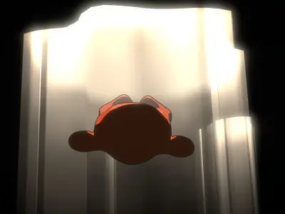 For Anime - Light Beams Free 3D model