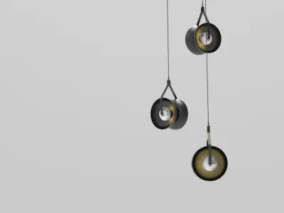 Black Hole COLLECTION  PENDANT LAMP NO01 3D model