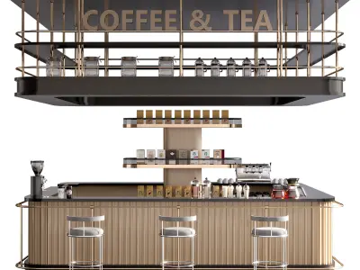 CAFE BAR NO10  A 3D model