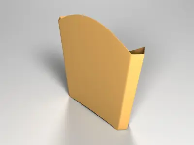 French Frice Packaging 3D model