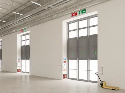 Exhibition Hall 37 3D model