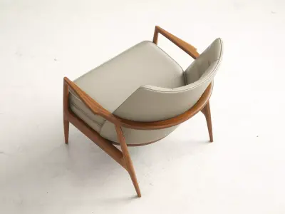 Draper Lounge Chair 3D model