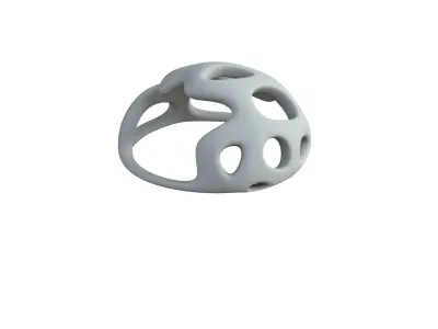 SciFi Cube Object No 46378 Low Poly Shape Low-poly 3D model