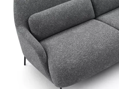 2-Seater Sofa 3D model