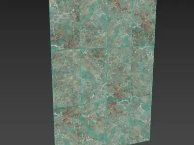 Porcelain tile Etoile Illusion Etoile de rex 3D model