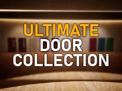Ultimate Door Collection 3D Model Pack