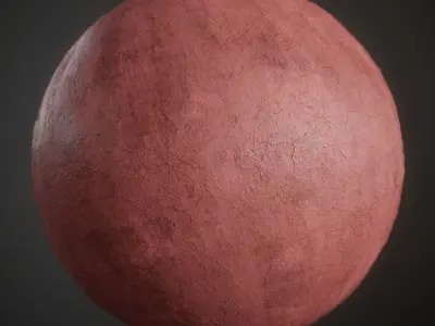 Painted Wall Material 3D model