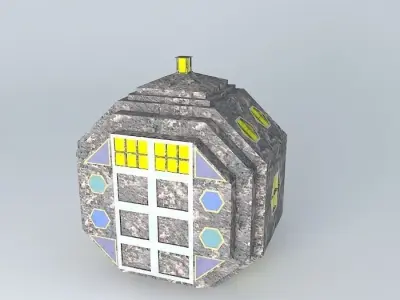 TARDIS X Experimental TARDIS Dessign 2 Free 3D model