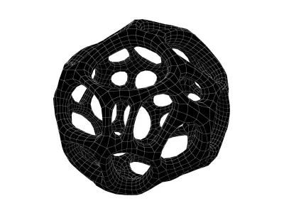 Abstract Shape v32 001 Low-poly 3D model