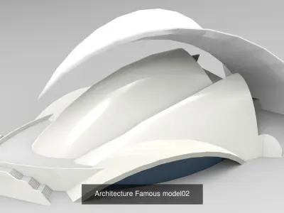 SKETCHUP collection architectural design of building 3D Model Pack