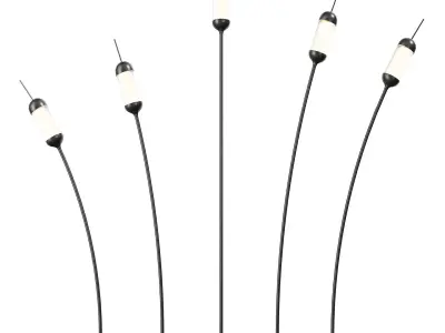 Park  lights Reed 3D model