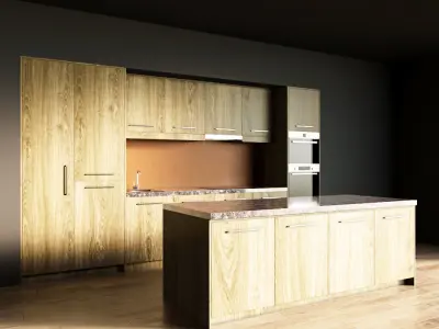 115-Kitchen7 texture 10 3D model