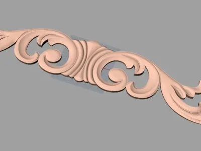 Artcam Aspire 3D relief models STL Files used for CNC E590 3D model