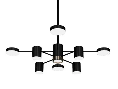 MERILL chandelier with six lights 3D model