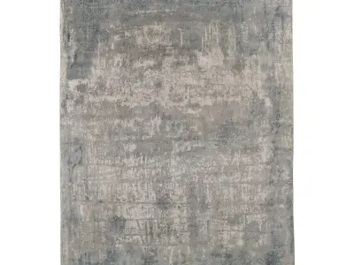 MEHTA HAND-KNOTTED WOOL RUG 3D model