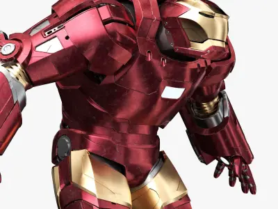 Iron Man 03 3D model