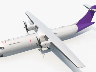  Regional Cargo Aircraft with Twin Turboprops 