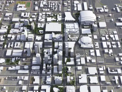 Phoenix Low-poly 3D model