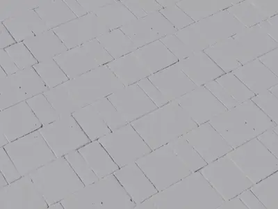 Antique Limestone Block Pavers PBR Texture  Texture