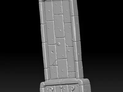 Fantasy grave 2 3d print 3D print model