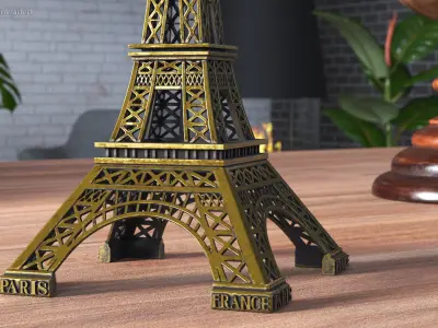  Eiffel Tower Bronze Replica 