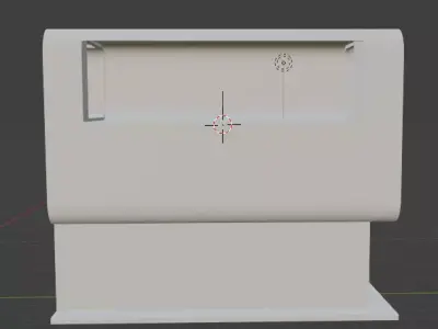 3D Curvy House Modern 3D print model