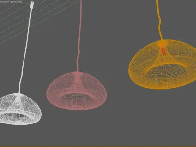 TOM DIXON VOID PENDANT LIGHTS 3D model