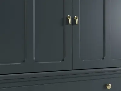 ikea cabinet Low-poly 3D model