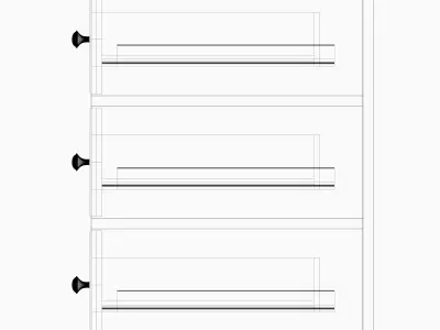 Office Table 3D model