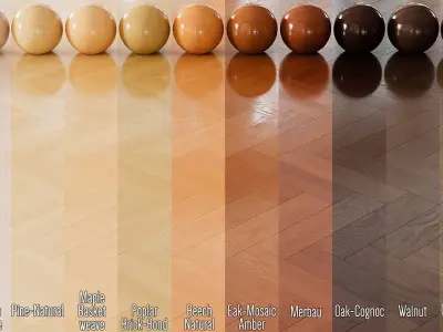 Wood Floor Set 01 Texture