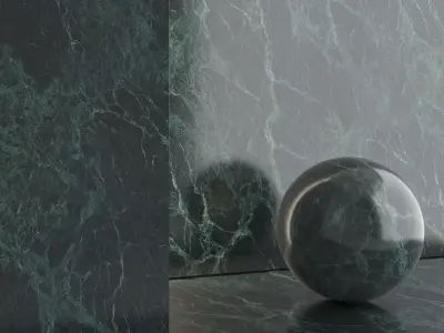 Marble Material and Porcelain Stoneware Tiles - Set 20 Texture