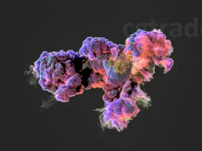 High-quality Cloud - 3D Volumetric cloud 3D model 3D model