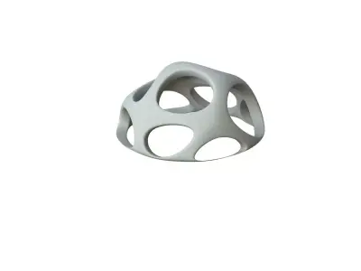 SciFi Cube Object No 52257 Low Poly Shape Low-poly 3D model