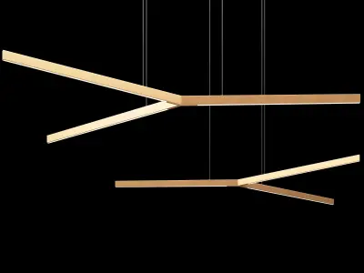chandelier LAMETTA 3D model