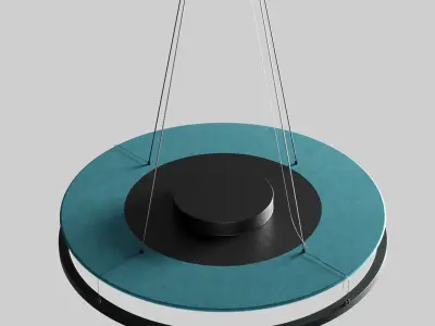 Circus s1500 Pendant light Low-poly 3D model