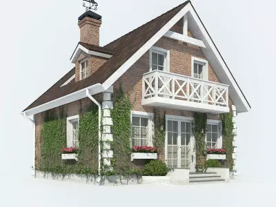 House brick 3D model