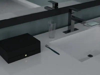 Modern Bathroom 3D model